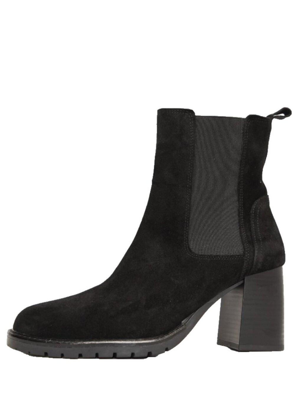 New! LA CANADIENNE Lively City Dry™ Block Heel Waterproof Black Bootie 10 DD551